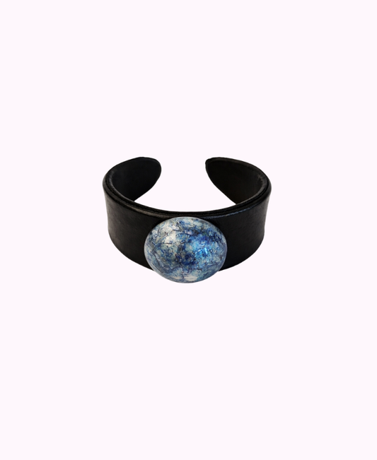 Bracciale in Pelle e Resina