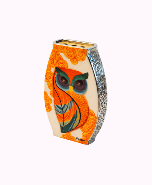 Profumatore Fantin in Resina con Inserti Placcati Argento