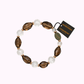 Bracciale Gemmarium in Quarzo Fumé con Cristalli ed Ematite
