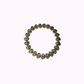 Bracciale Elasticizzato Cuori e Farfalle in Metallo Placcato Argento