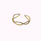 Bracciale Regolabile in Ottone Riciclato