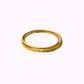 Bracciale Rigido a Tre Cerchi in Ottone
