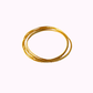 Bracciale Rigido Multicerchi in Ottone