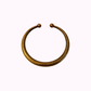 Bracciale Regolabile in Ottone Brunito