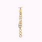 Bracciale a Doppia Catena in Ottone