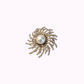 Spilla Vintage con Perla e Cristalli