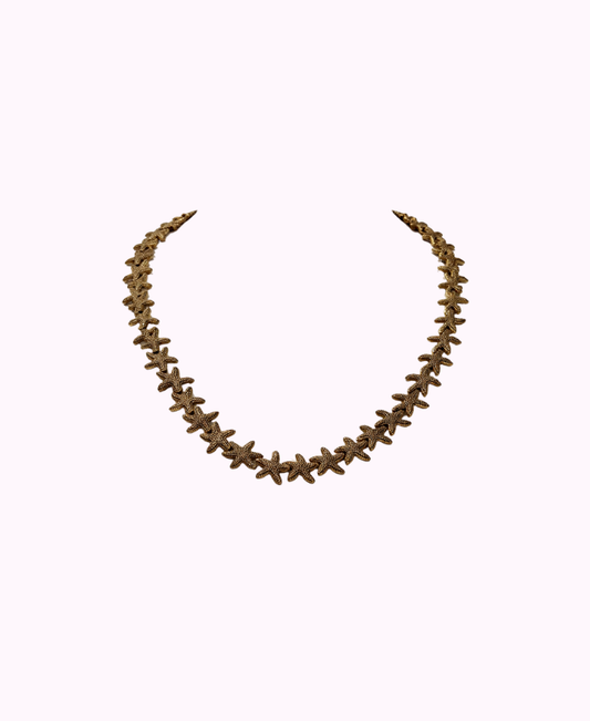 Girocollo Stelle Marine Placcato in Argento
